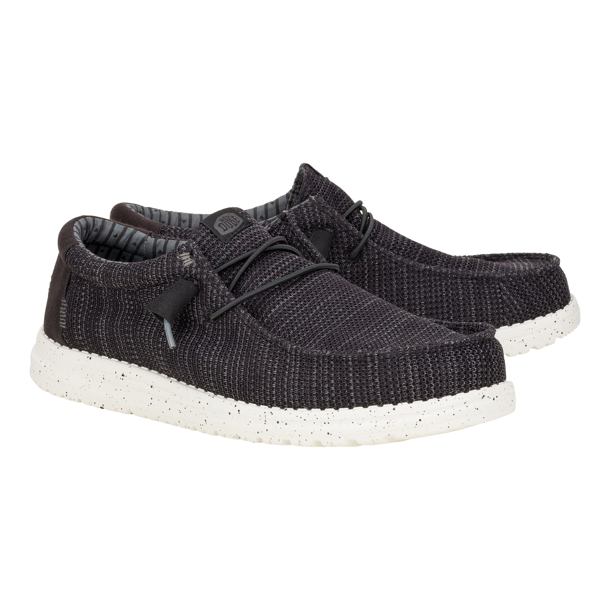 Wally Stretch Sox Wide - Black/White - Image 2