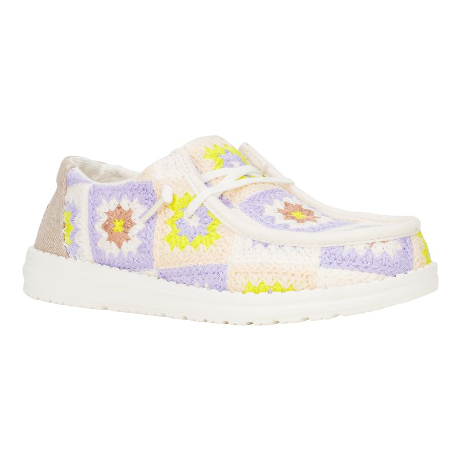 Wendy Cottage Crochet - Egret/Lavender/Multi - Image 8