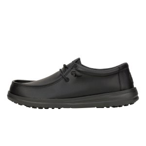 Wally Work CE Classic Slip Resistant Wide - Black