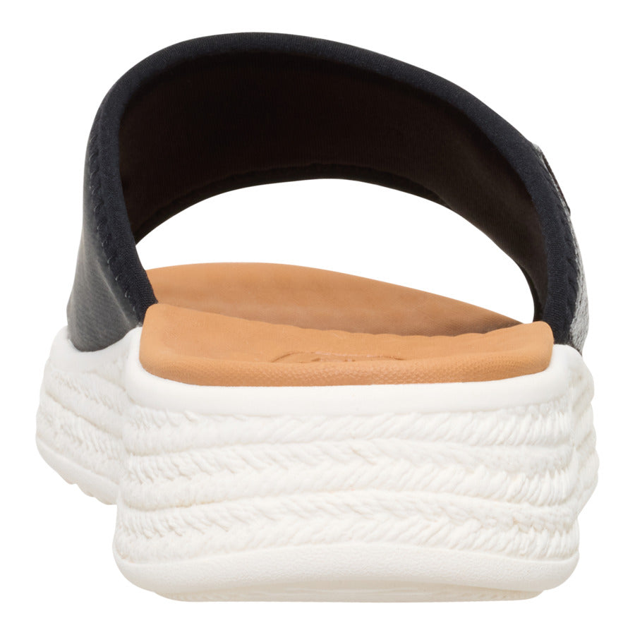 Tide Espadrille Slide - Black/Egret - Image 5